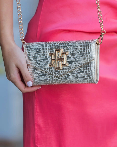 Carlington Silver Clutch