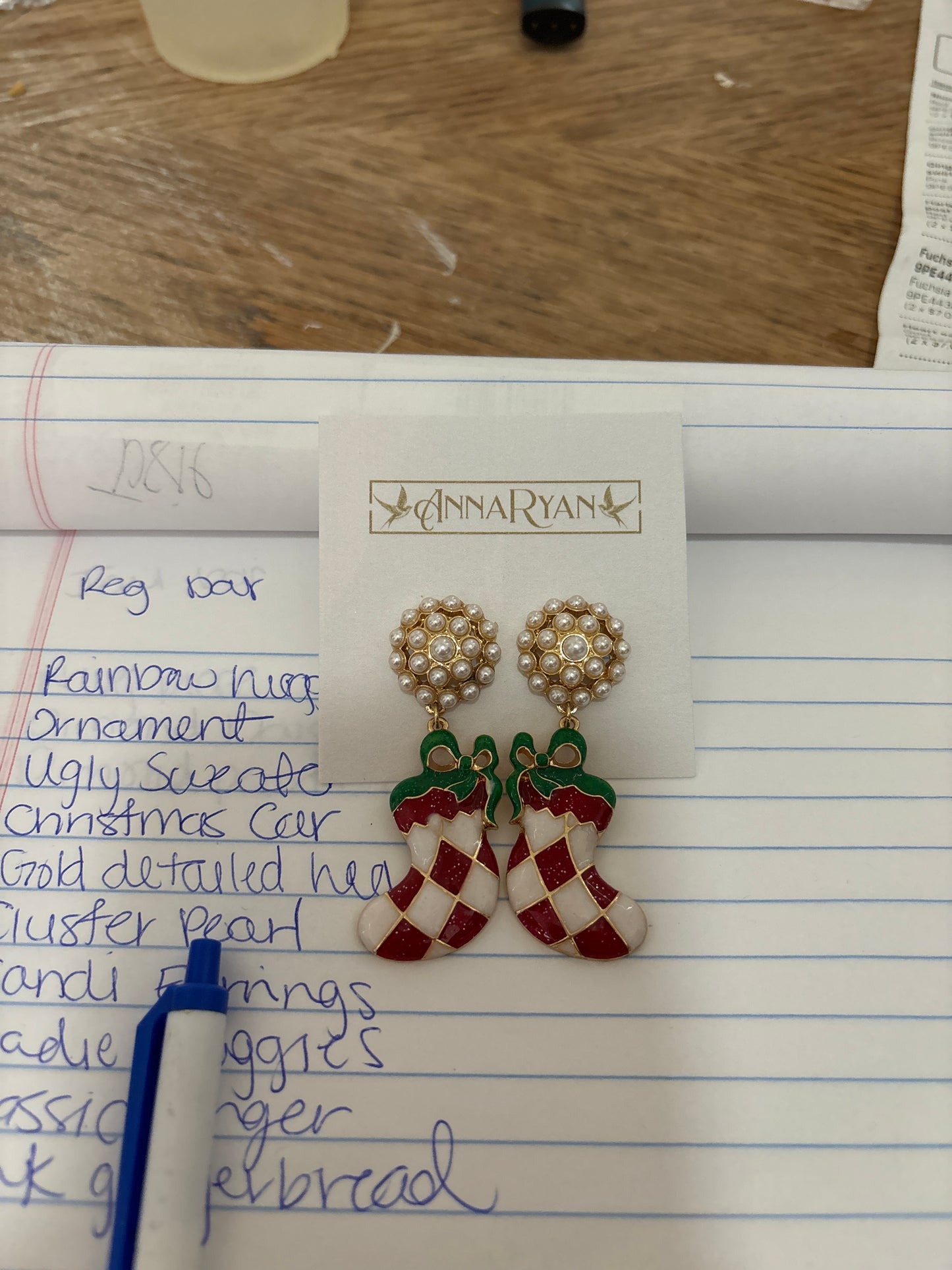 Stocking Earrings