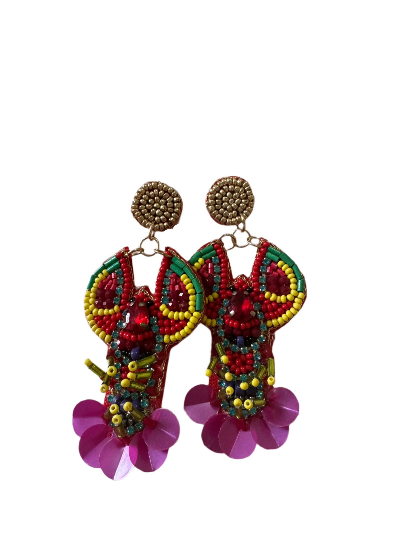 Crawfish Earrings