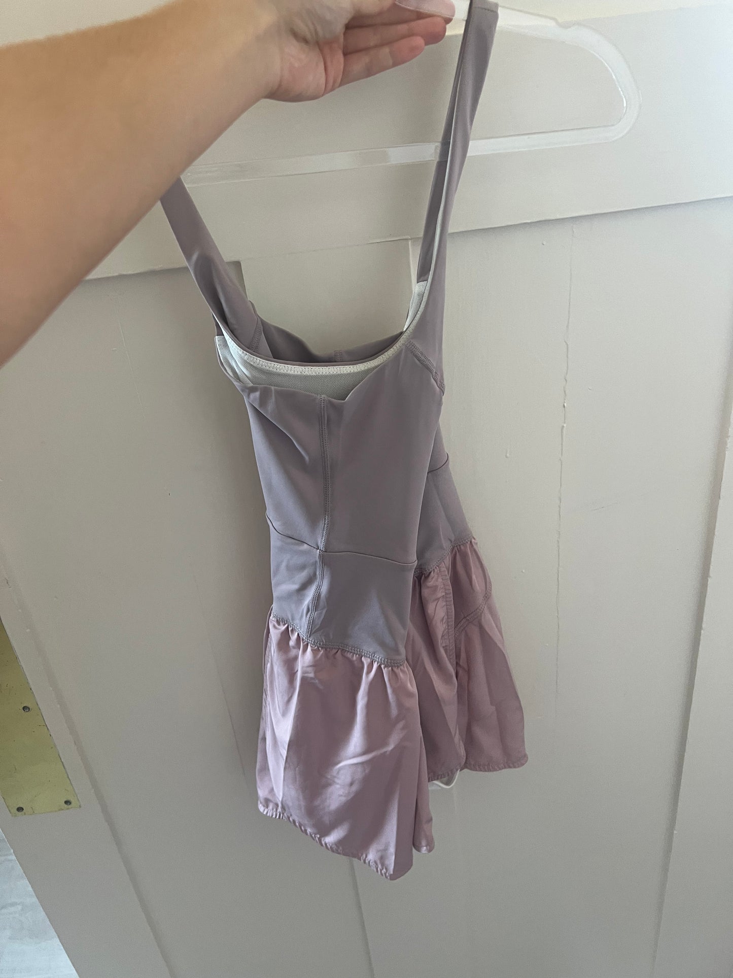 Dusty Lavender Athletic Romper