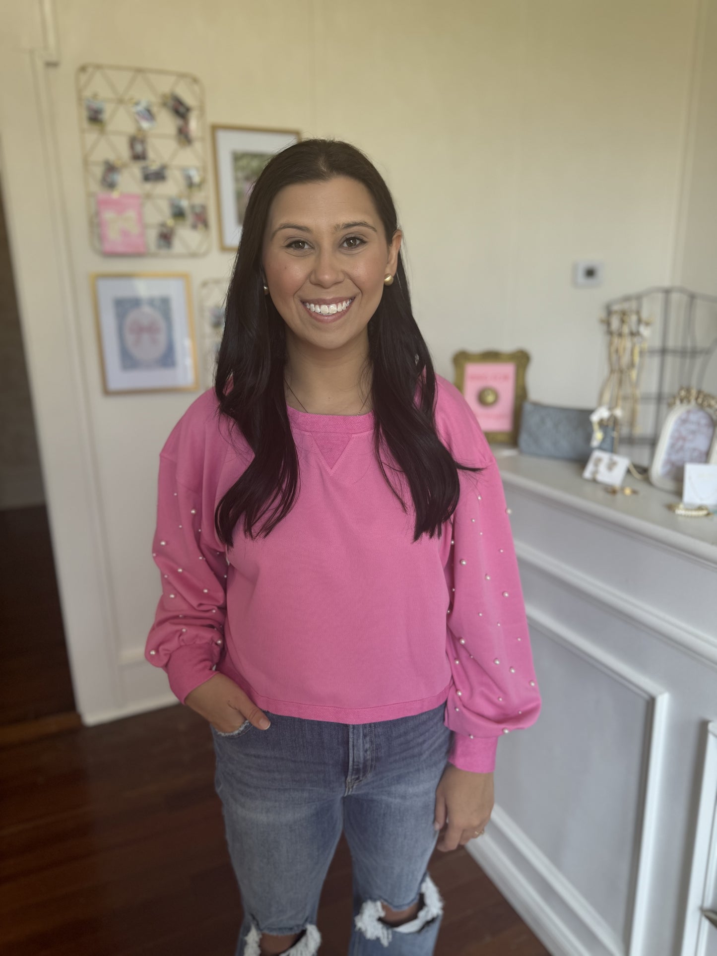 Everything Pearls Sweatshirt