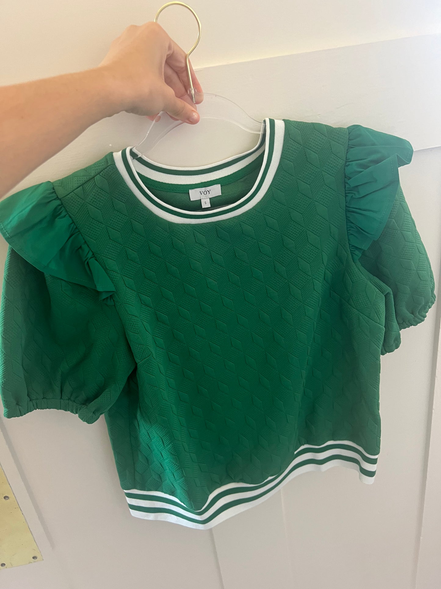 Green Anna Top