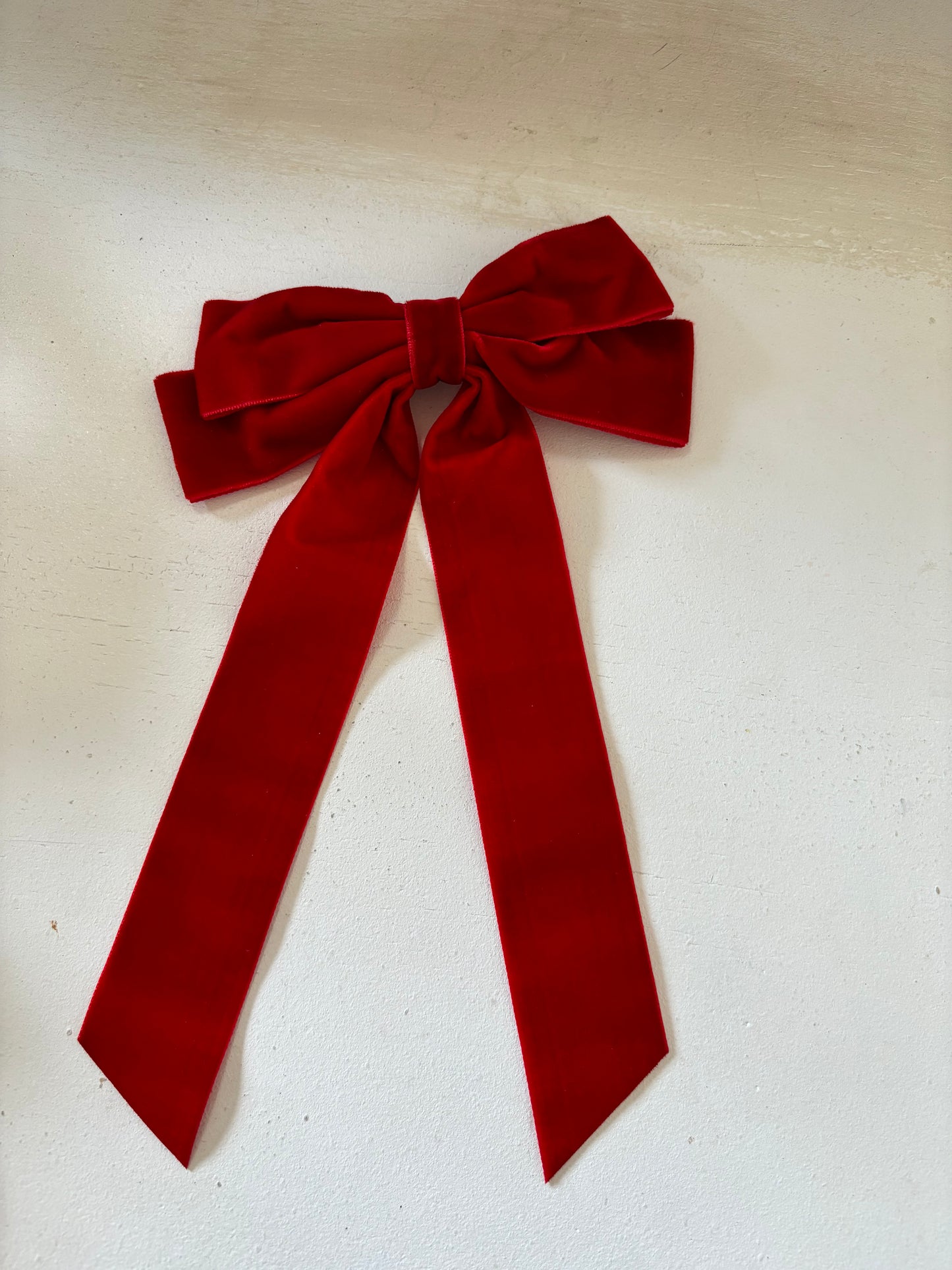 Red Velvet Bow