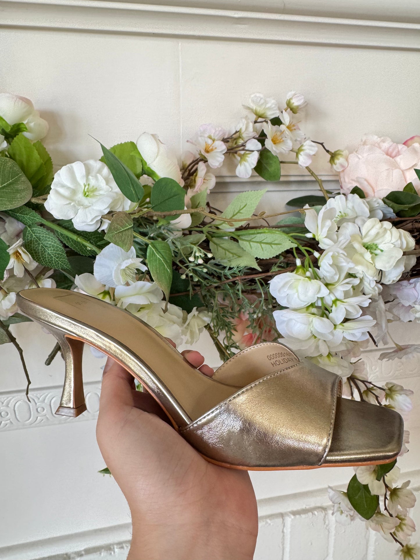 Holiday Gold Heel
