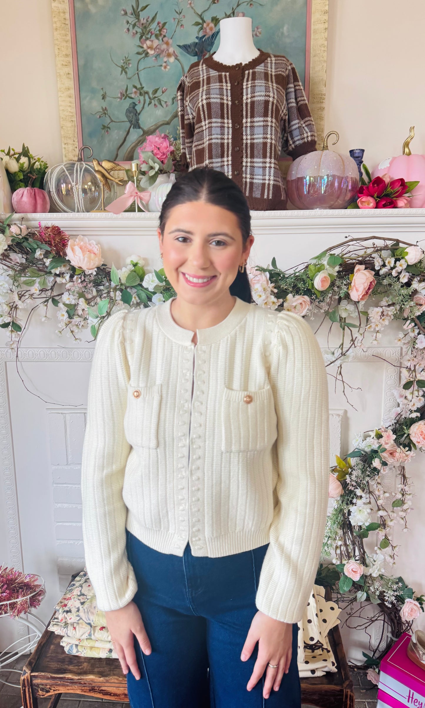 Timless Ivory Cardigan
