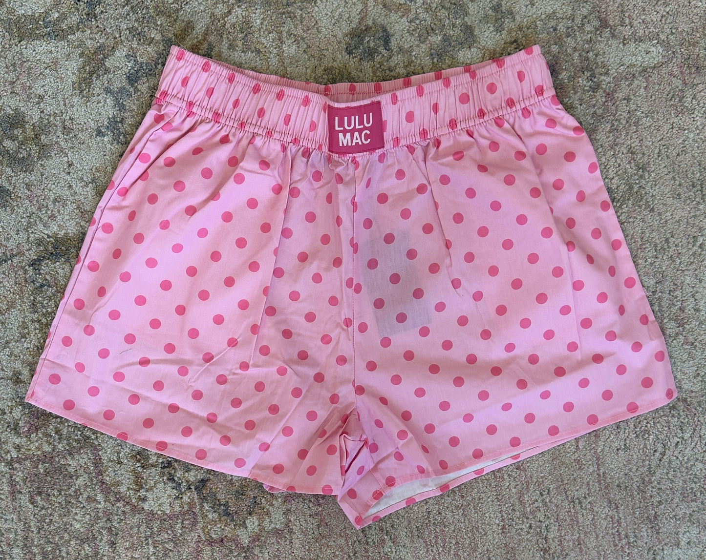 Light Pink/Pink Polka Dot Shorts
