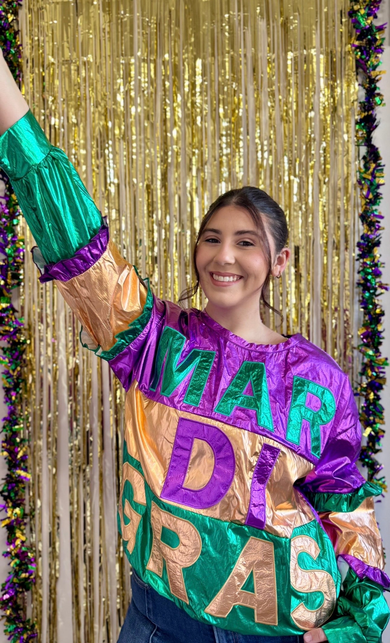 Mardi Gras Top