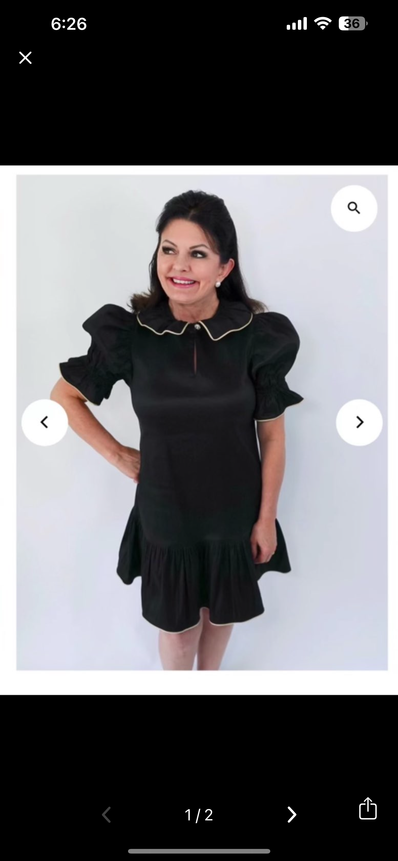 Sarah Black Dress