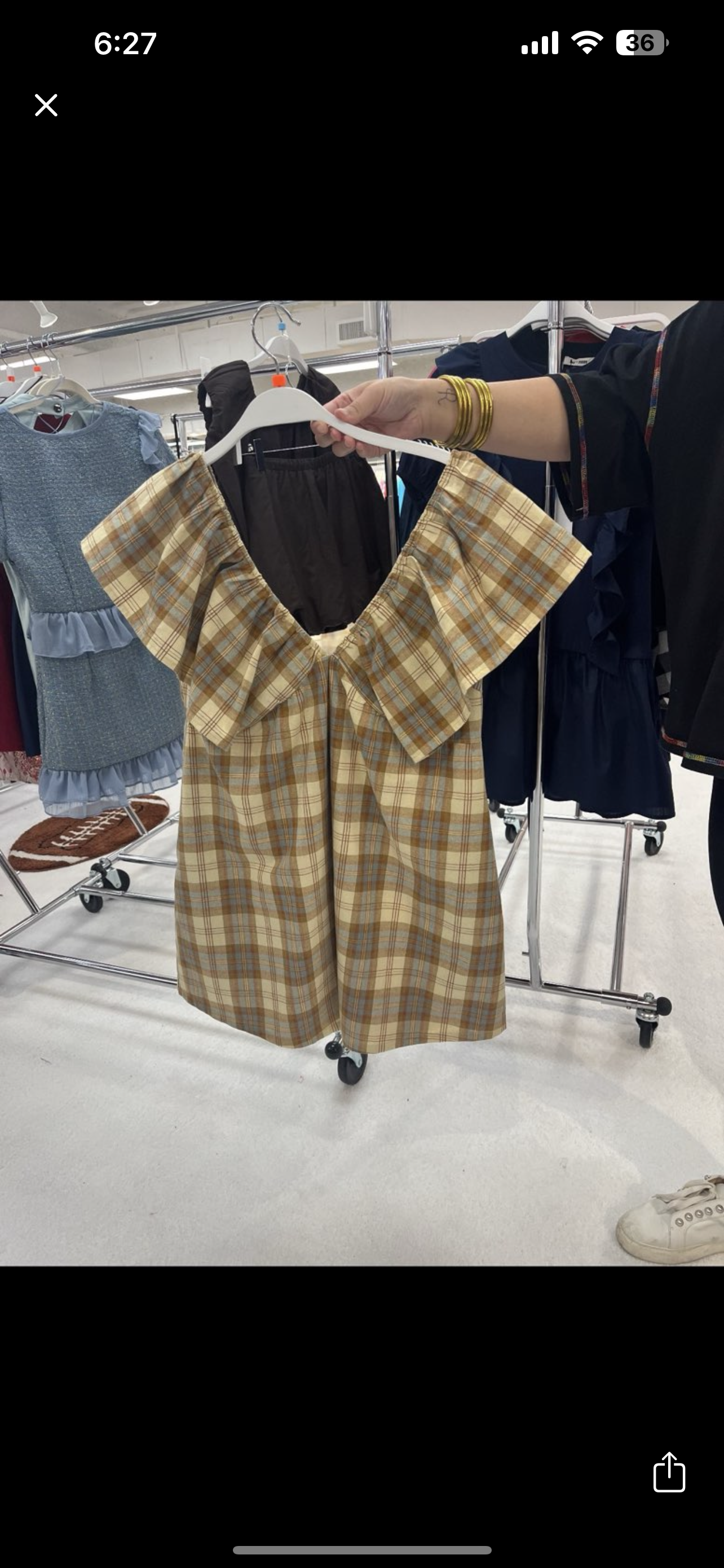 Gingham Jumper