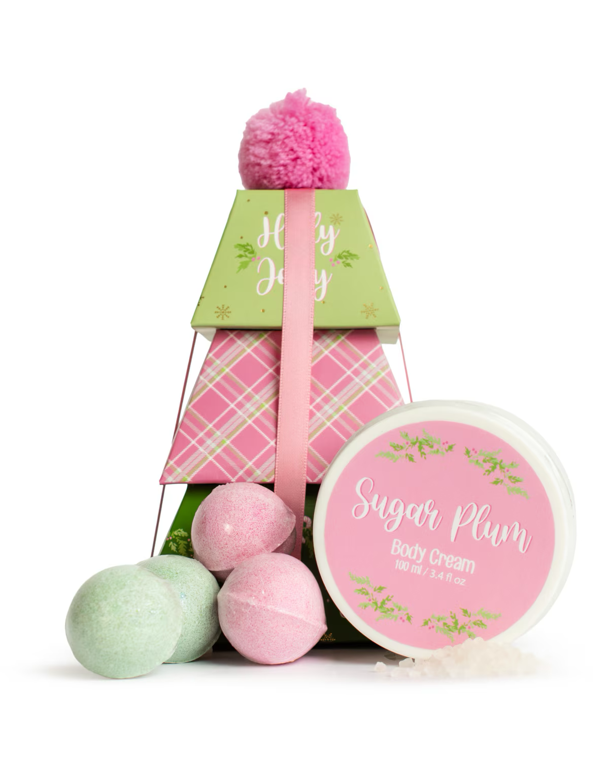 Holly Jolly Bath Gift Set-Sugar Plum