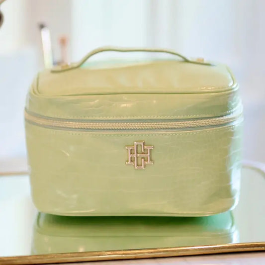 Hampton Lime Train Case
