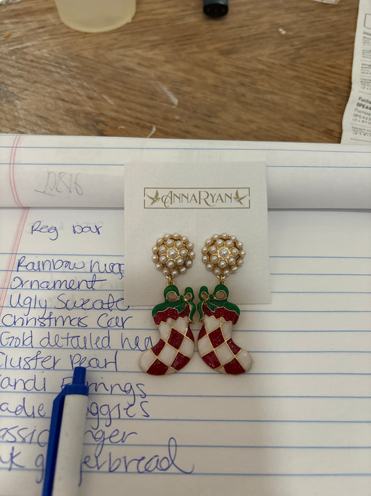 Stocking Earrings