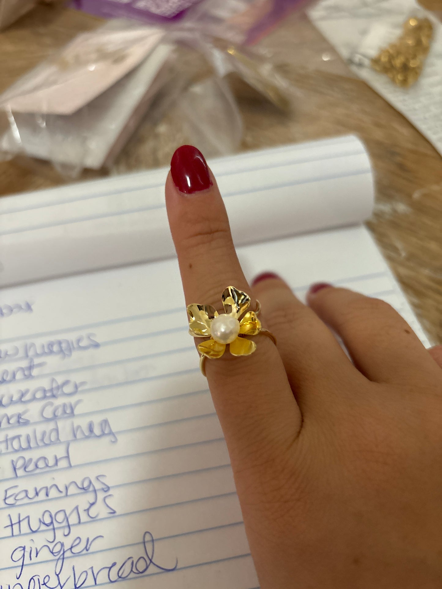 Statement Flower Ring