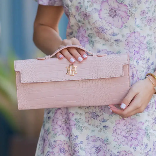 Betty Blush Clutch
