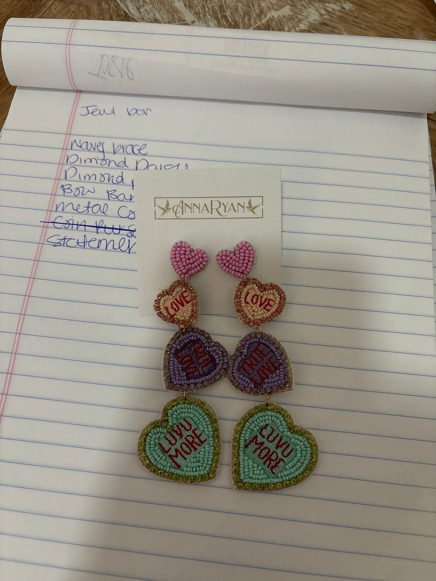 Candy Heart Earrings