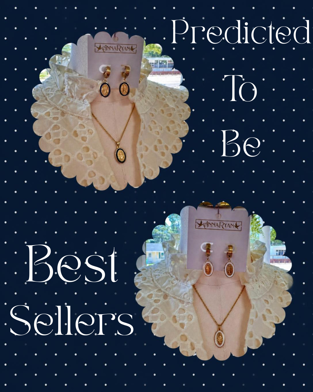 Mary Enamel Necklace