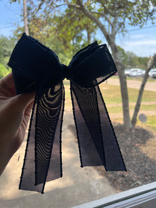 Navy Aliese Bow