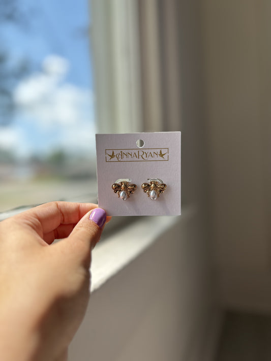 Bumble Bee Earrings