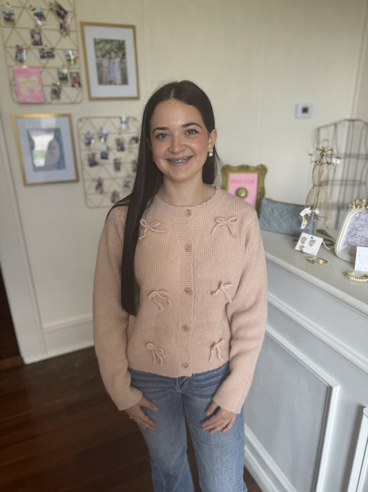 Bow Cardigan