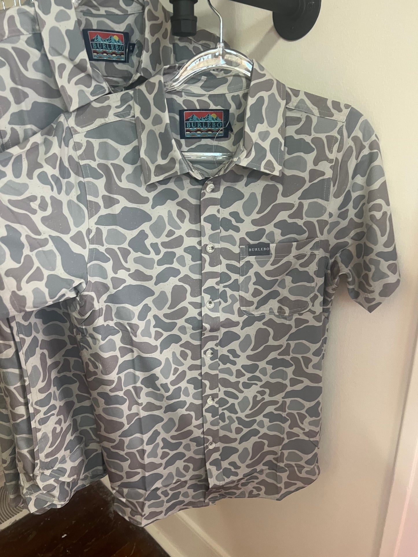 Camo Button Down Shirt