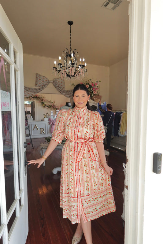 Strawberry Fields Maxi Dress
