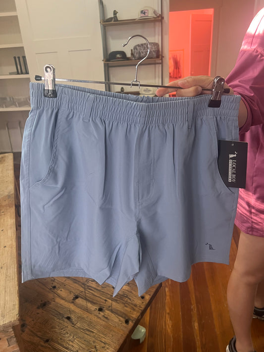 Dusty Blue Volley Shorts