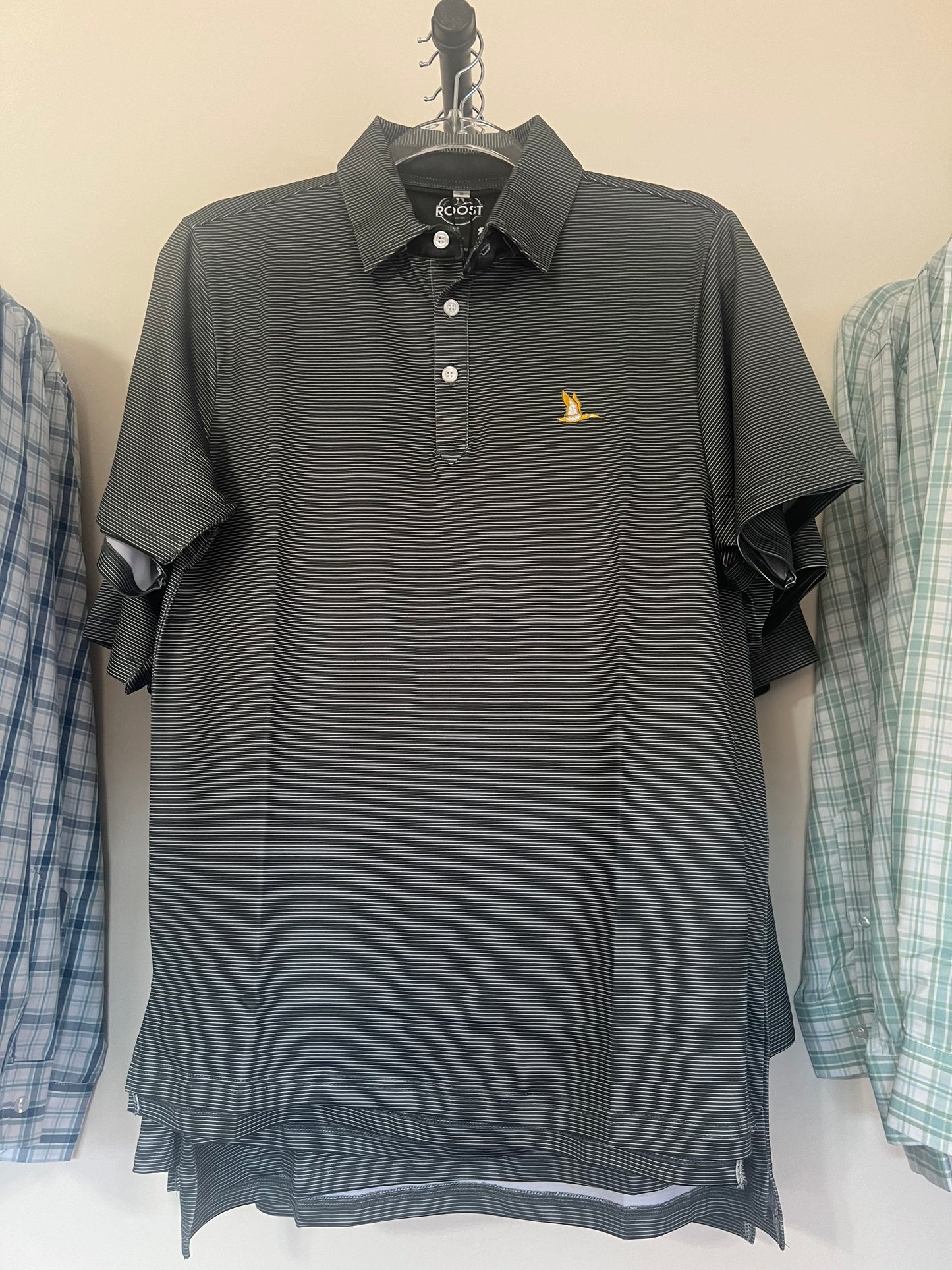 Green Stripe Polo