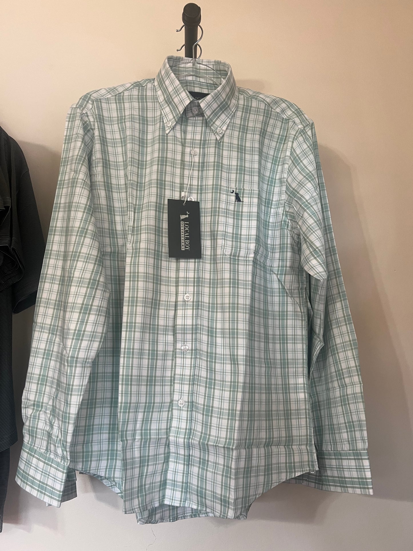 Hutto Green Dress Shirt