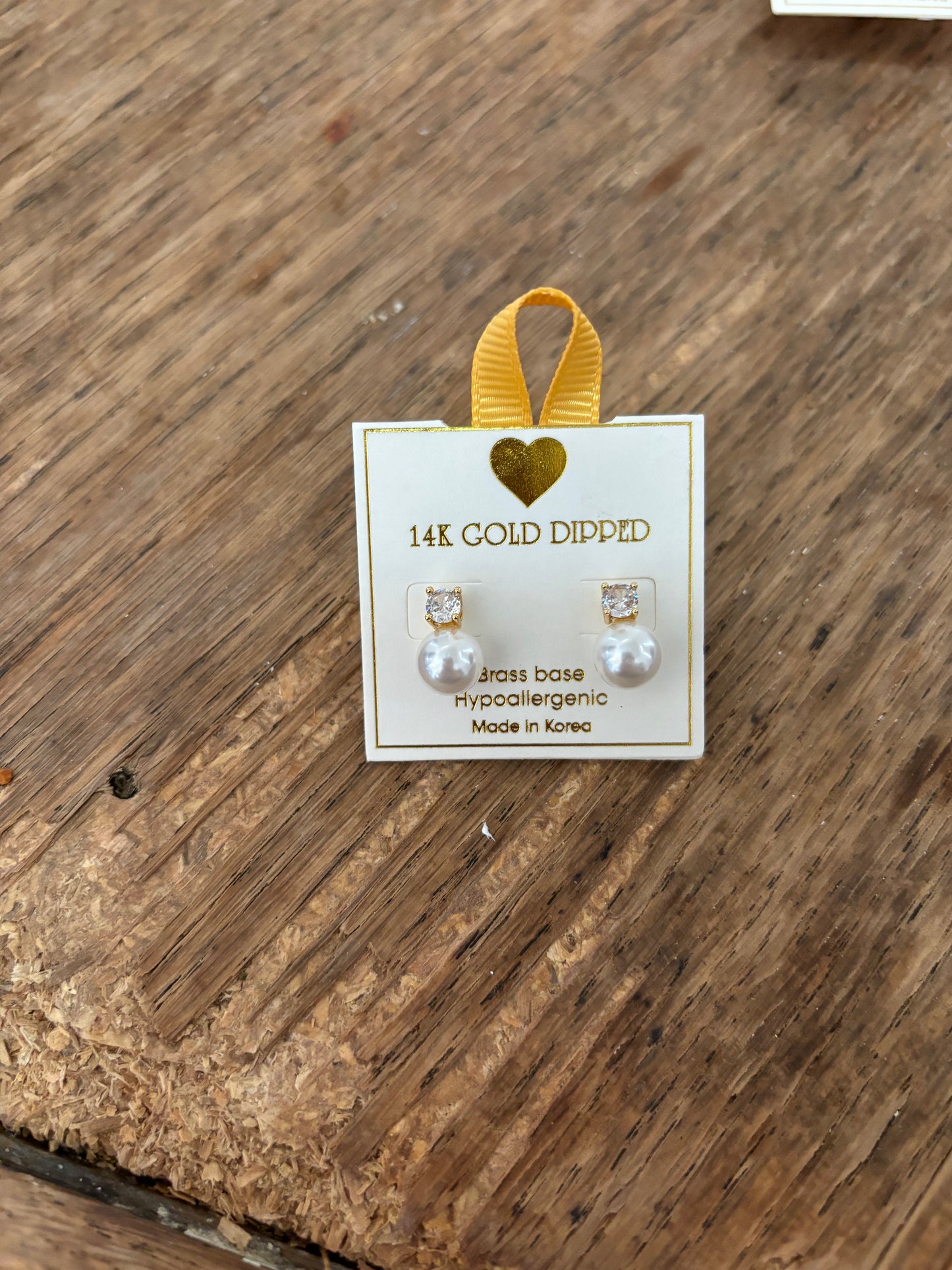 Dimond Pearl Combo Studs