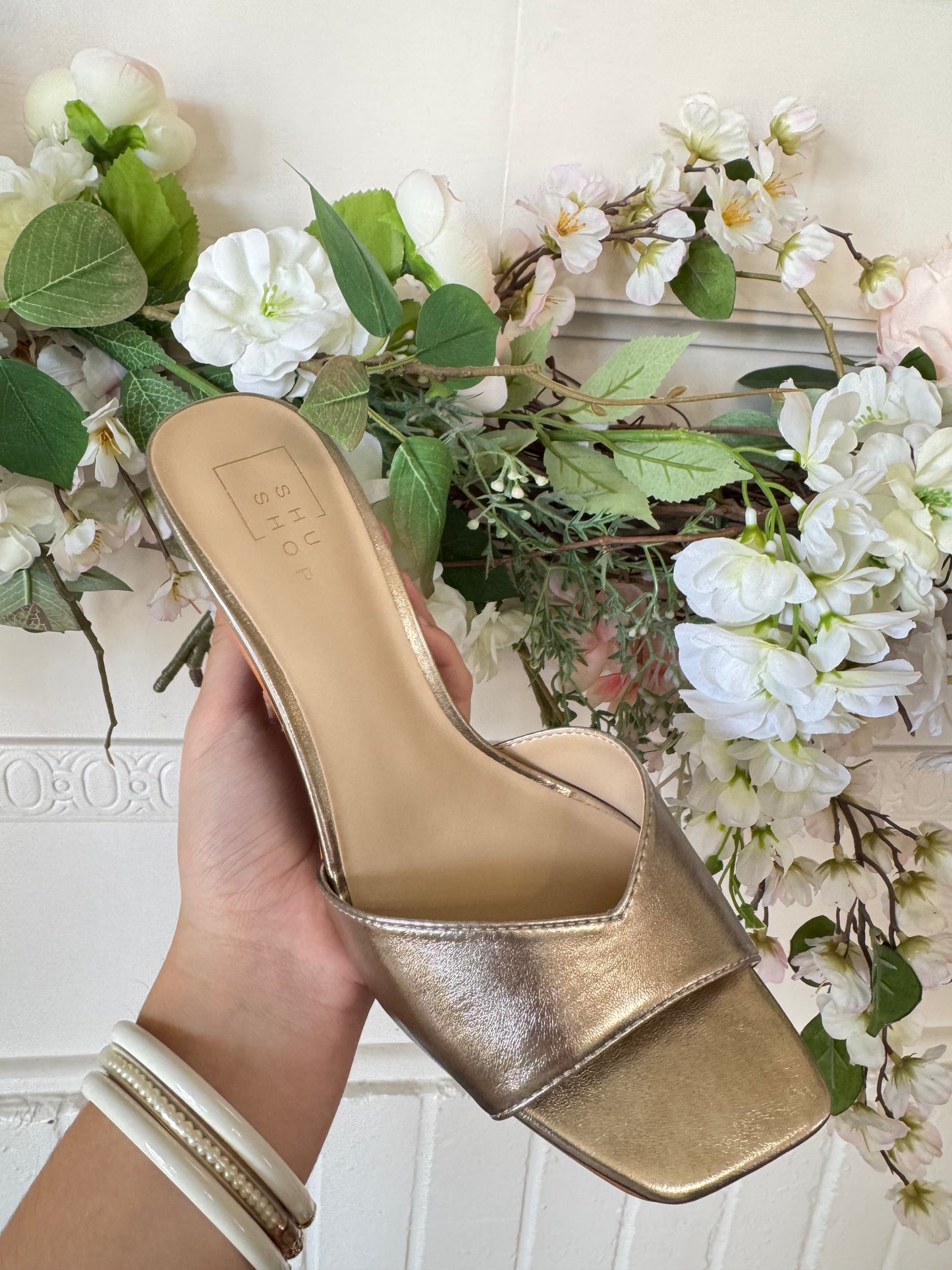 Holiday Gold Heel