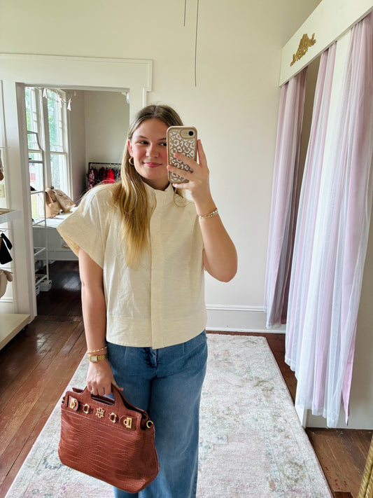 Linen Line Top