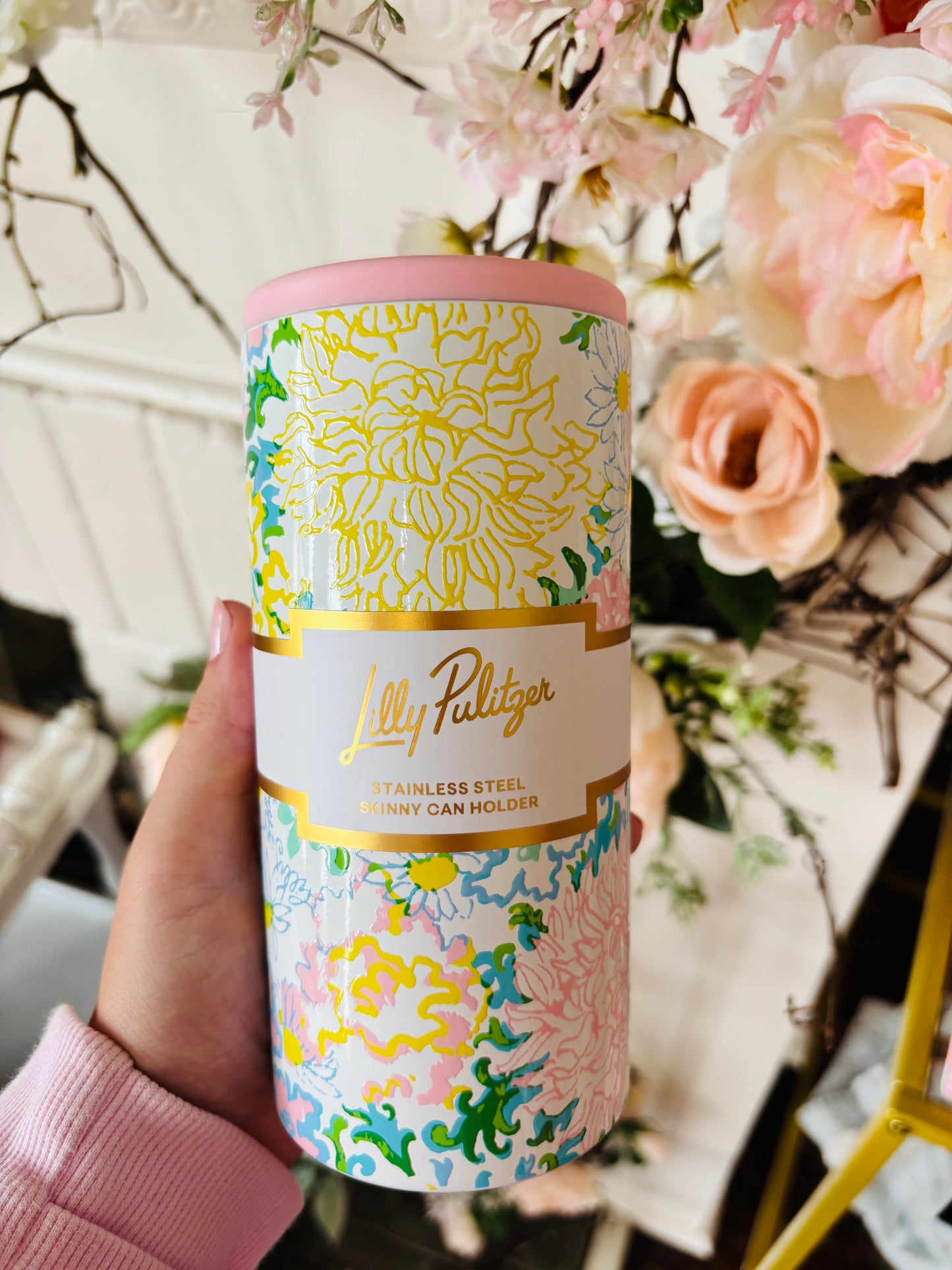Lilly Garden Can Cooler