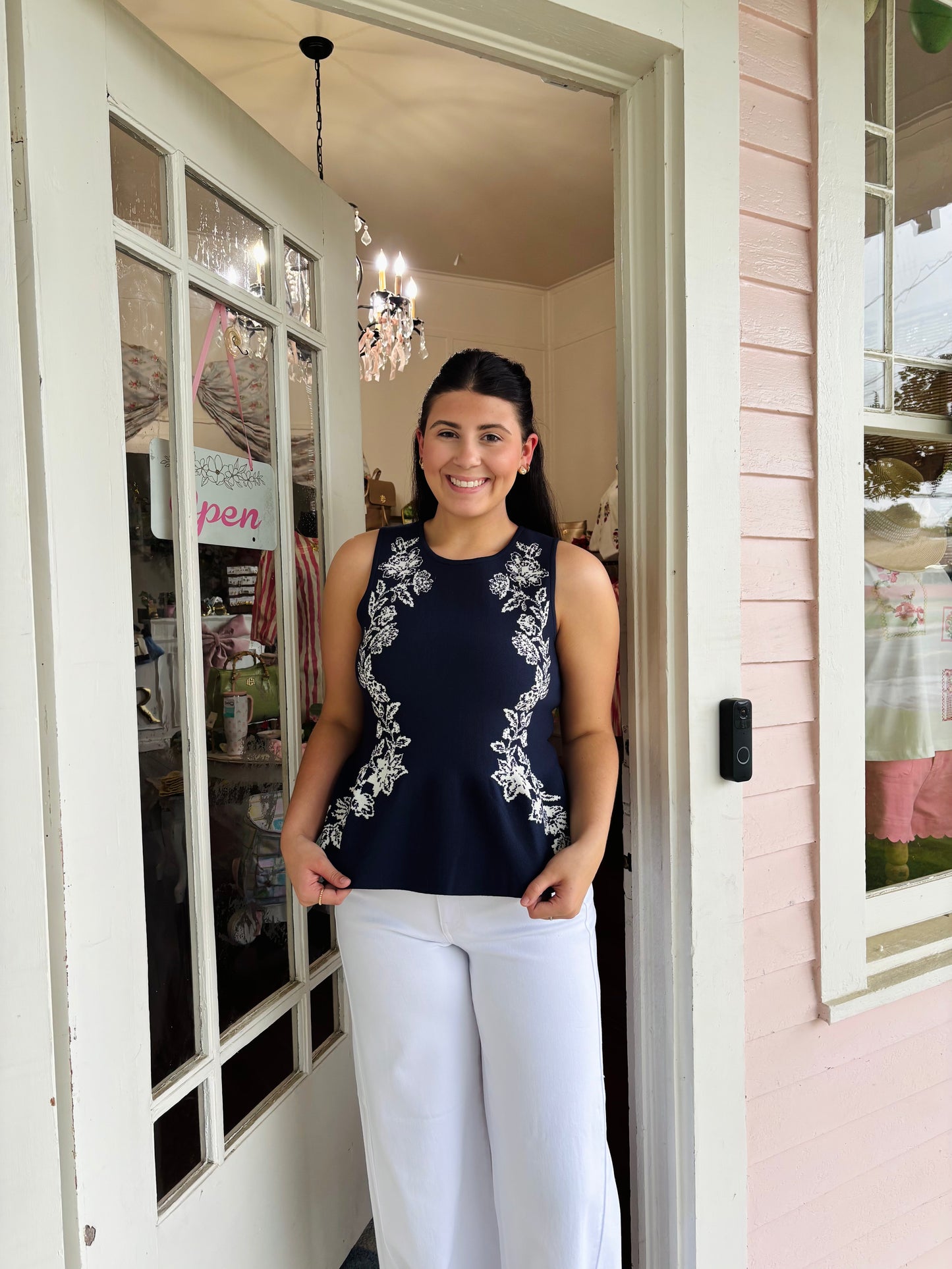 Gianna Peplum Top
