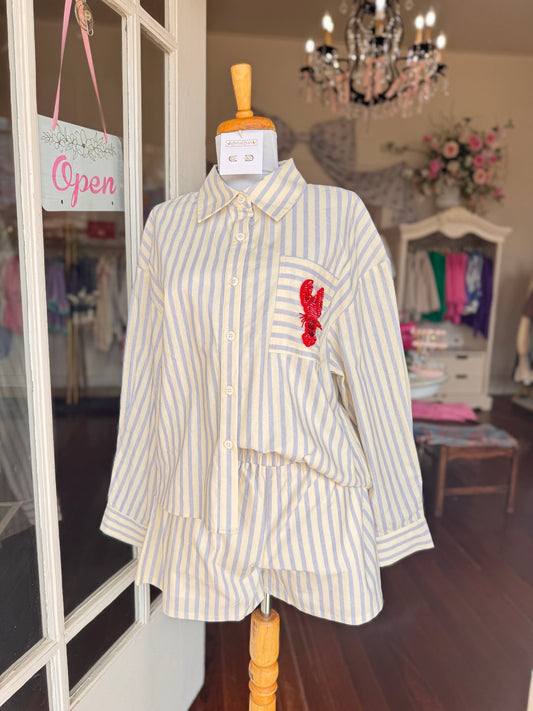Crawfish Stripe Set