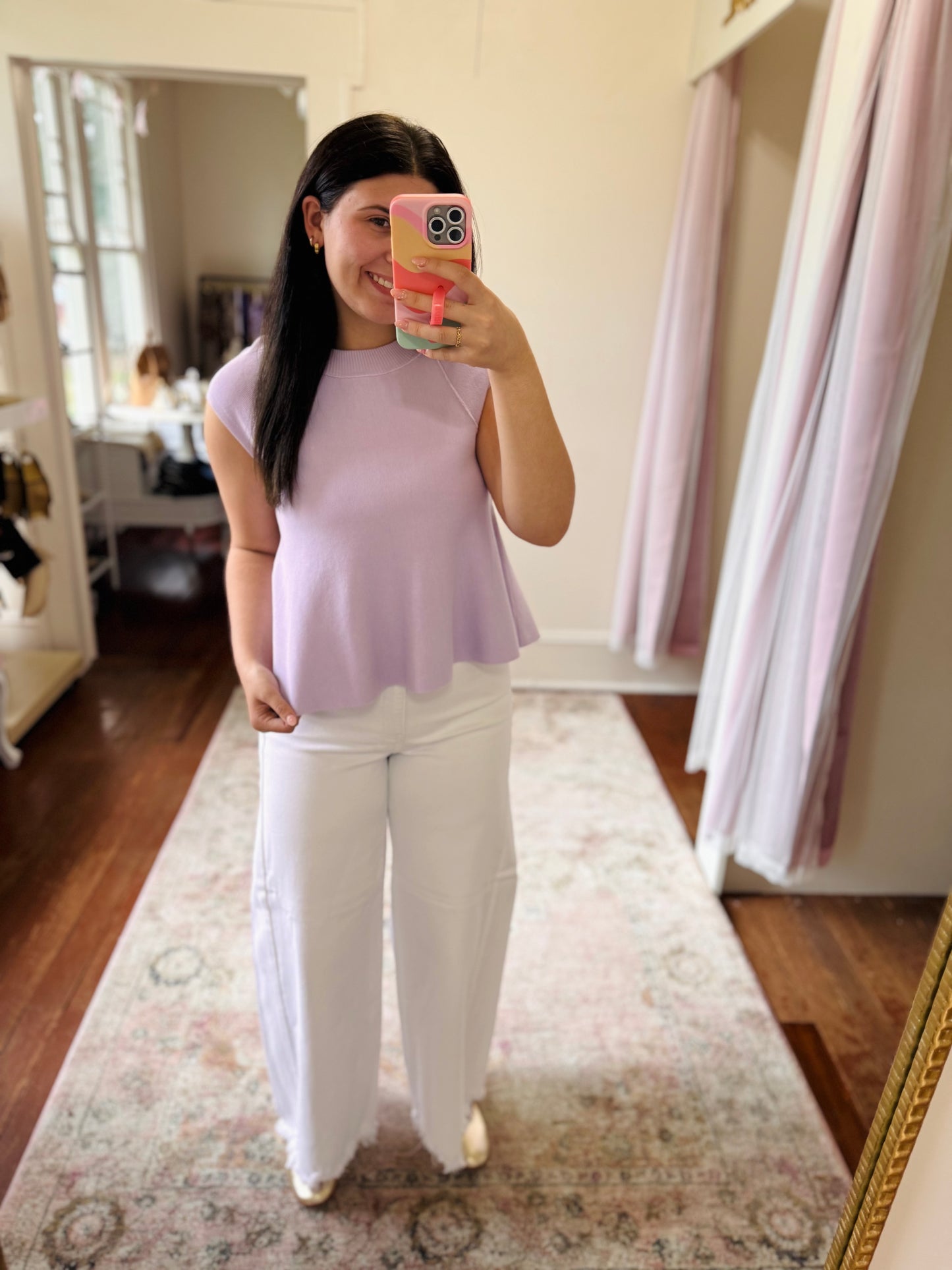 Living Proof Top Lavender