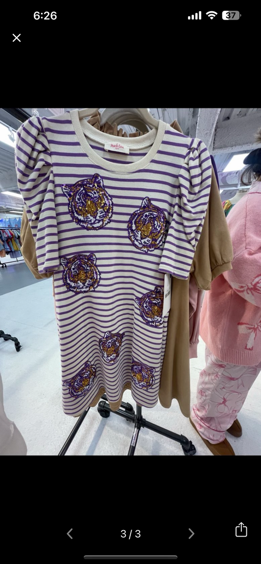 Geaux Tiger Dress