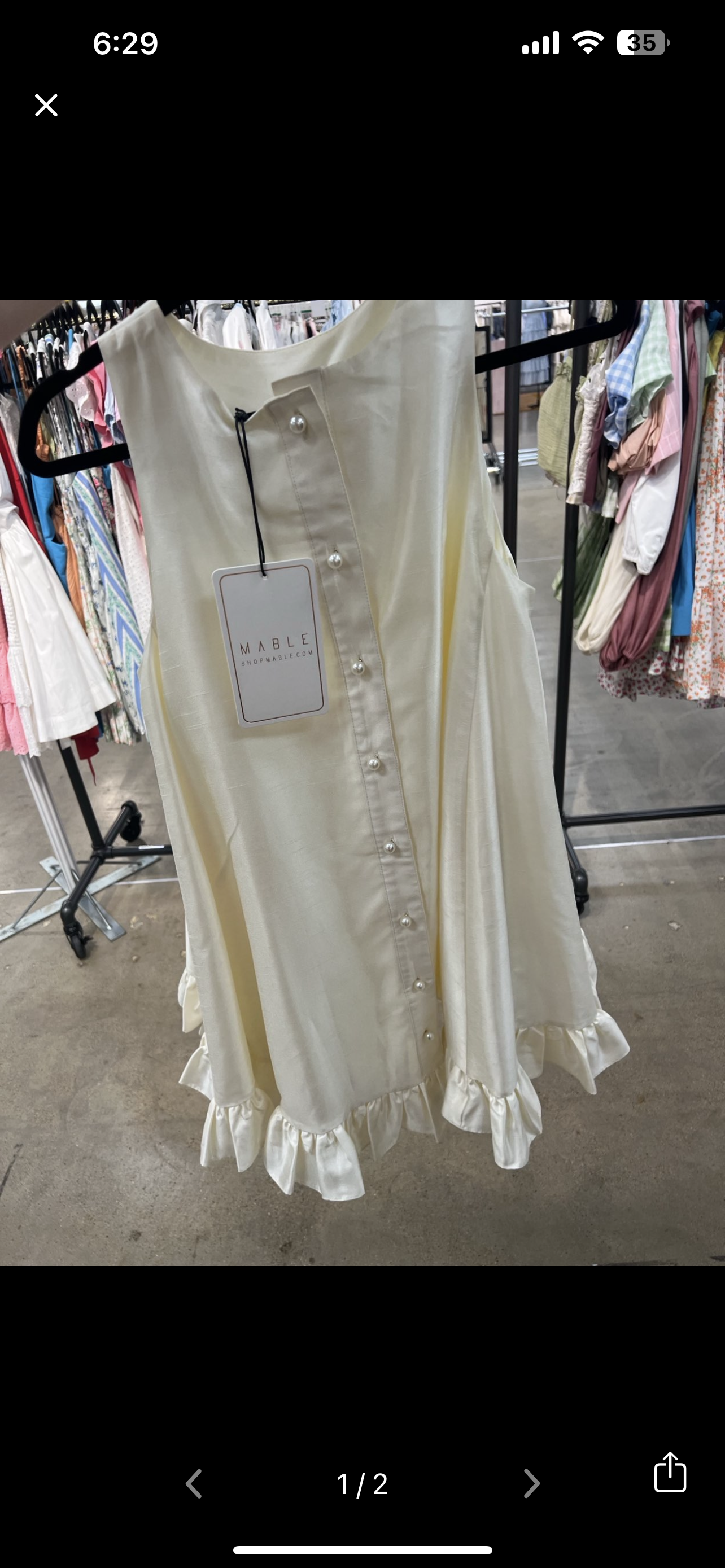 BRIDE Pearl Dress