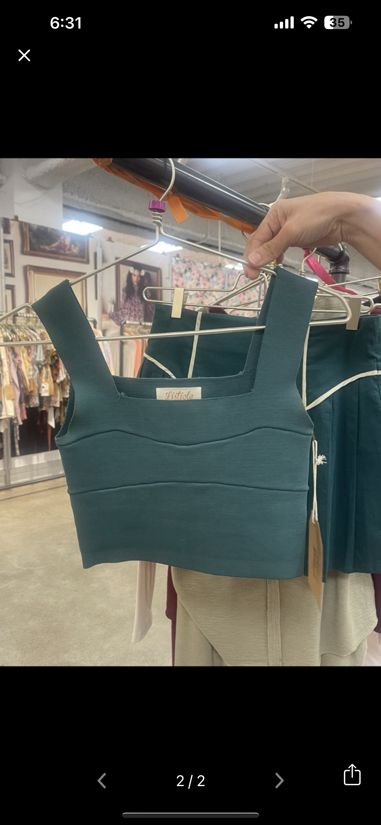 Brami Top Emerald