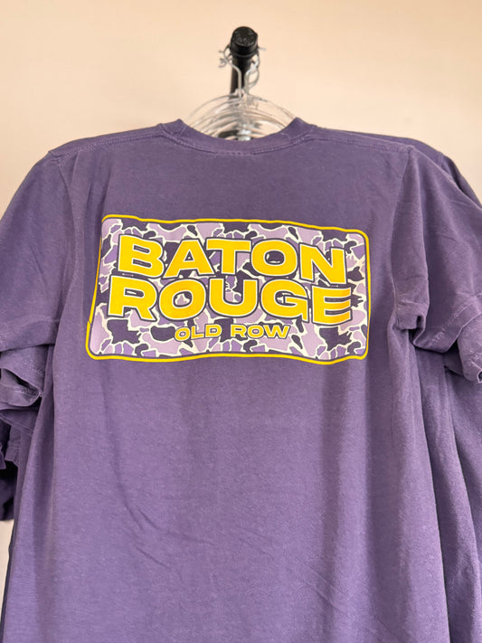 Baton Rouge Camo Pocket Tee