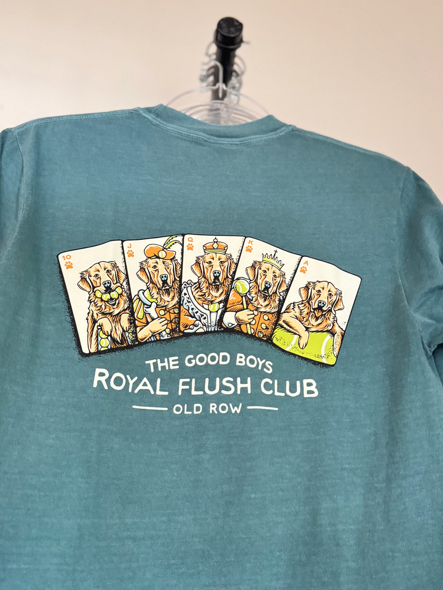 Royal Flush Pocket Tee