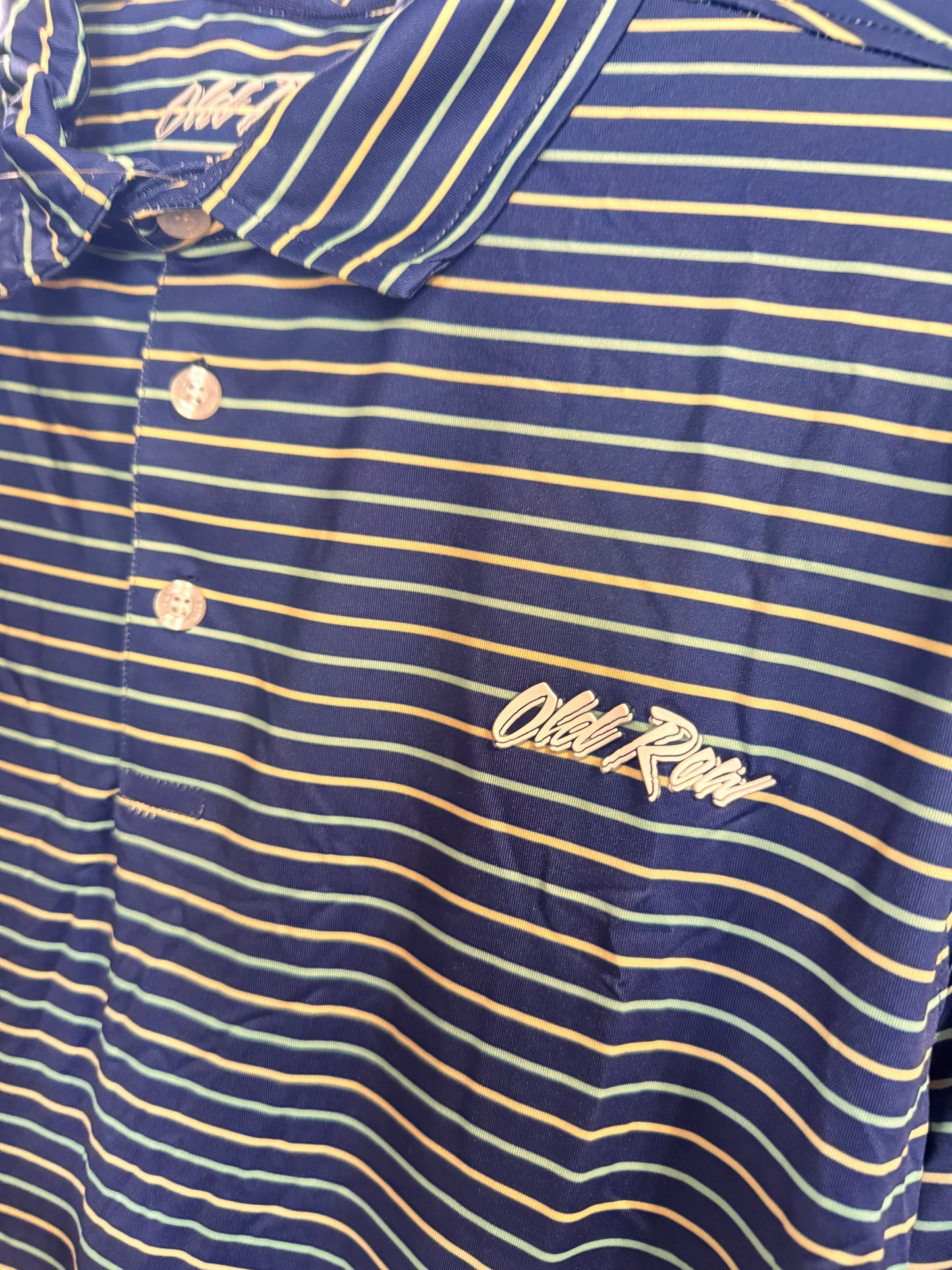 Old Row Multi Stripe Polo
