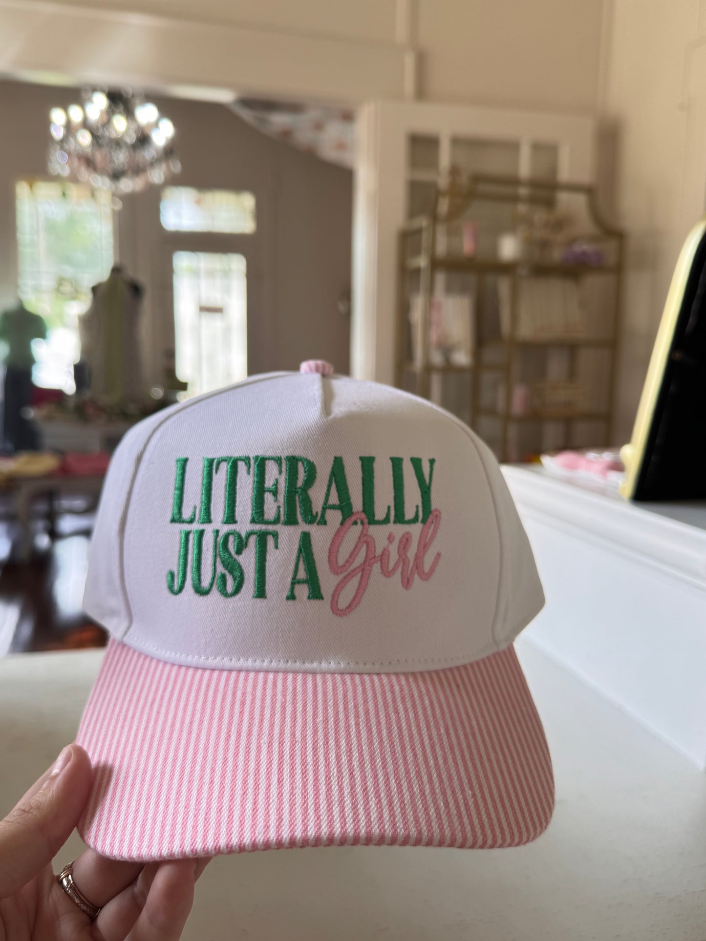 Literally Just A Girl Hat