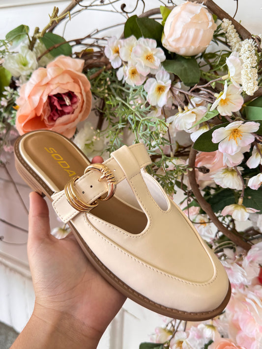 Kenzie Mule Cream