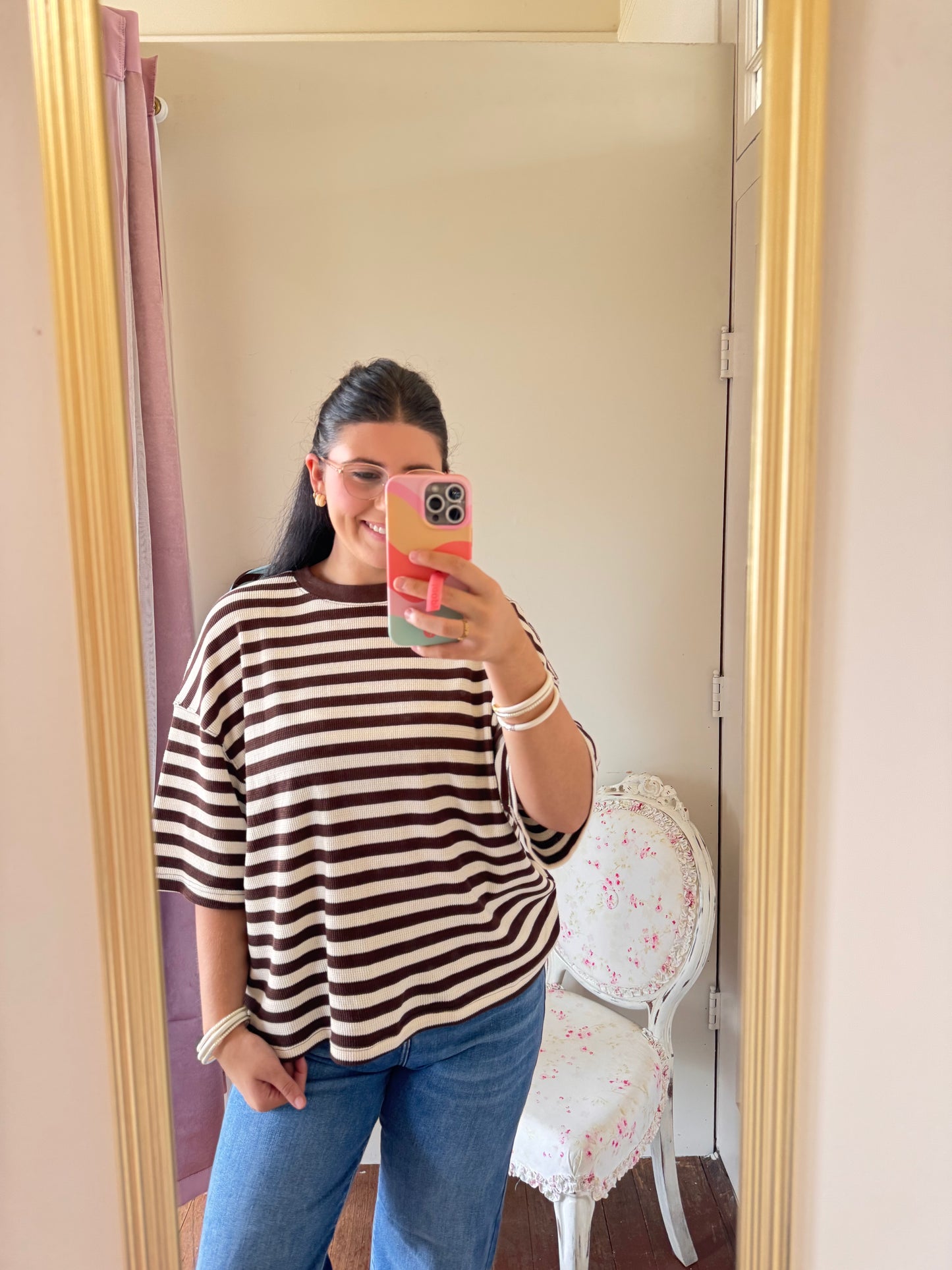 Kylie Relaxed Striped Top