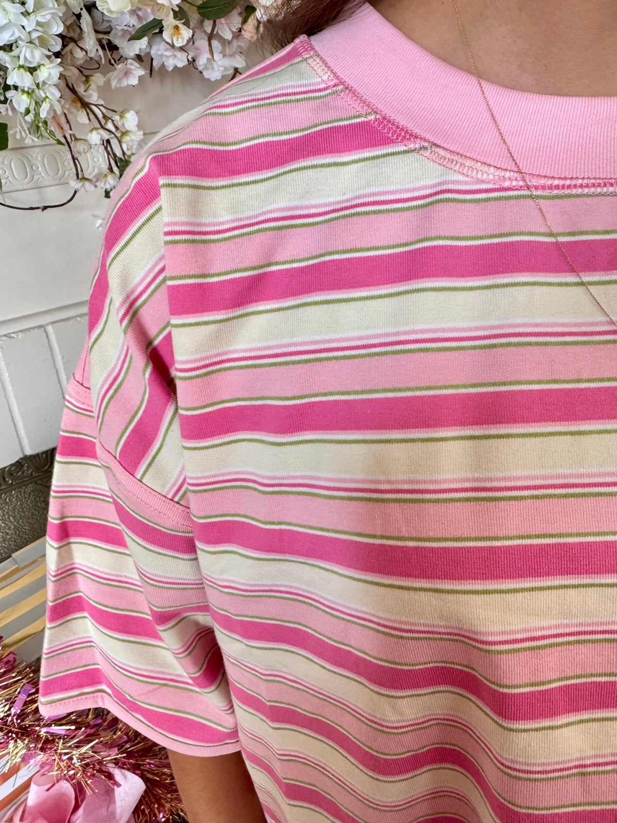 Lounge Pink Multi Top