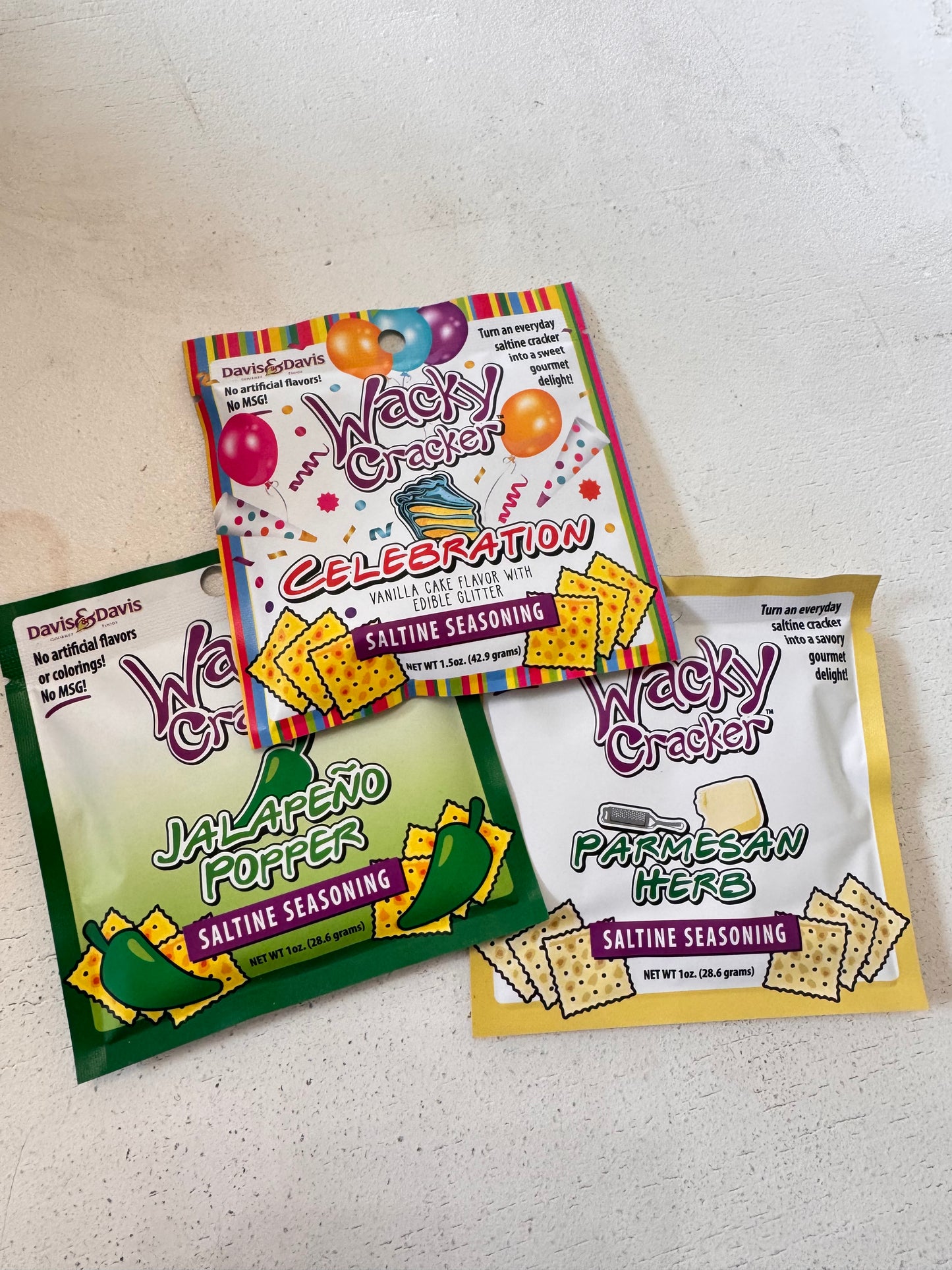 Davis & Davis Wacky Cracker Mixes