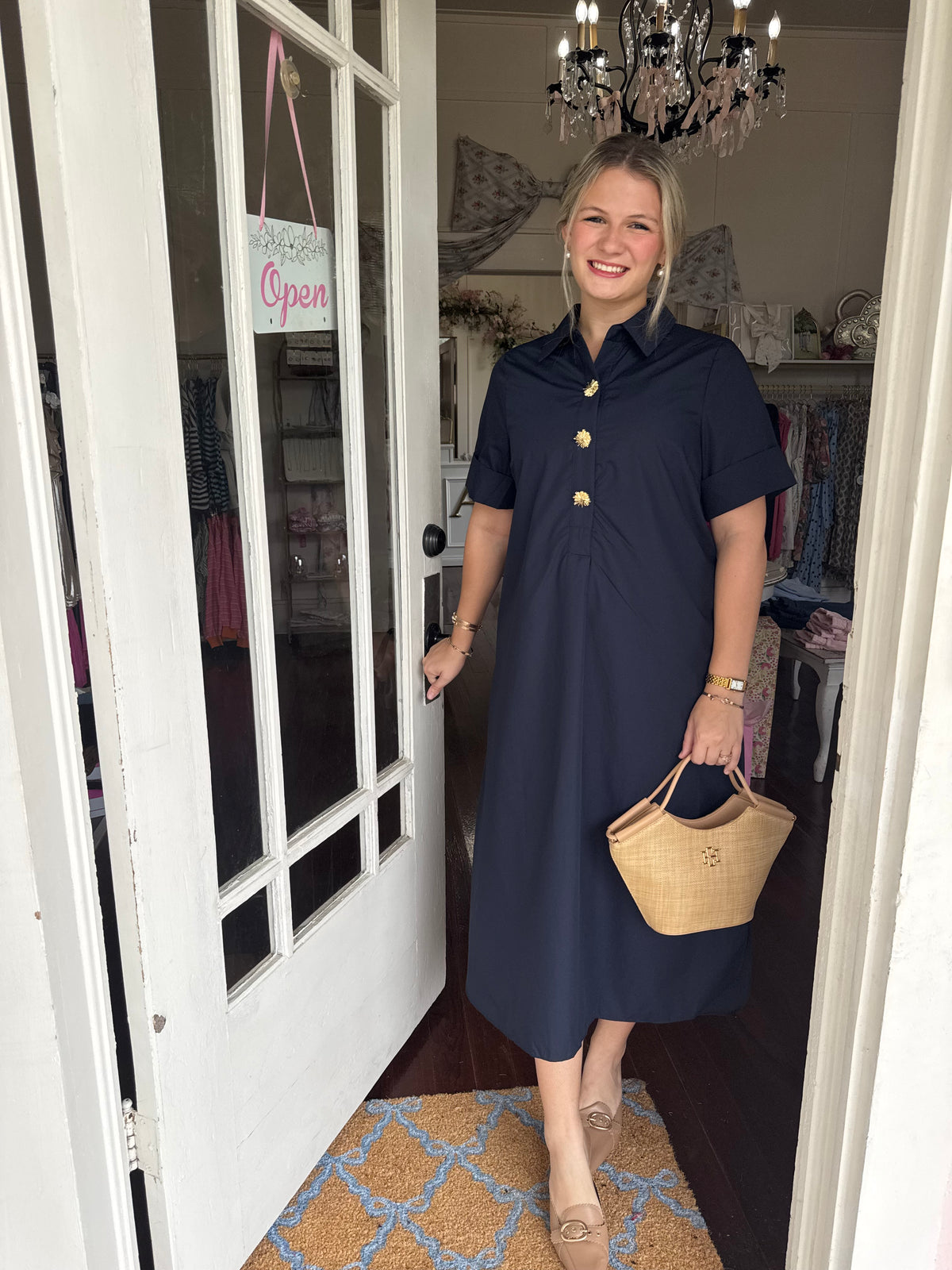 Special Guest Dress Navy