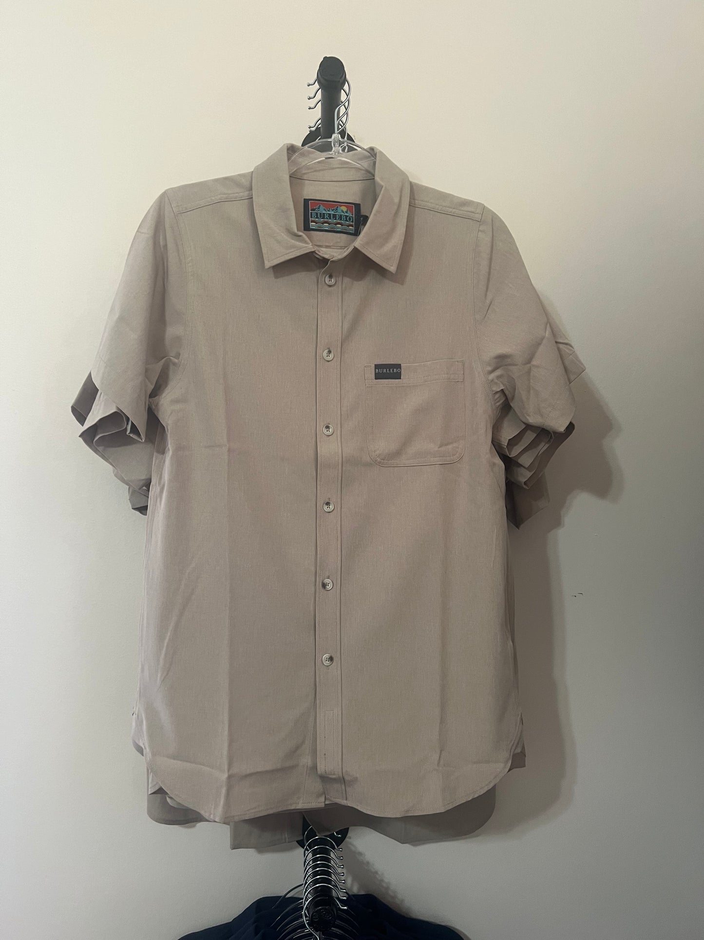 Khaki Button Down Shirt