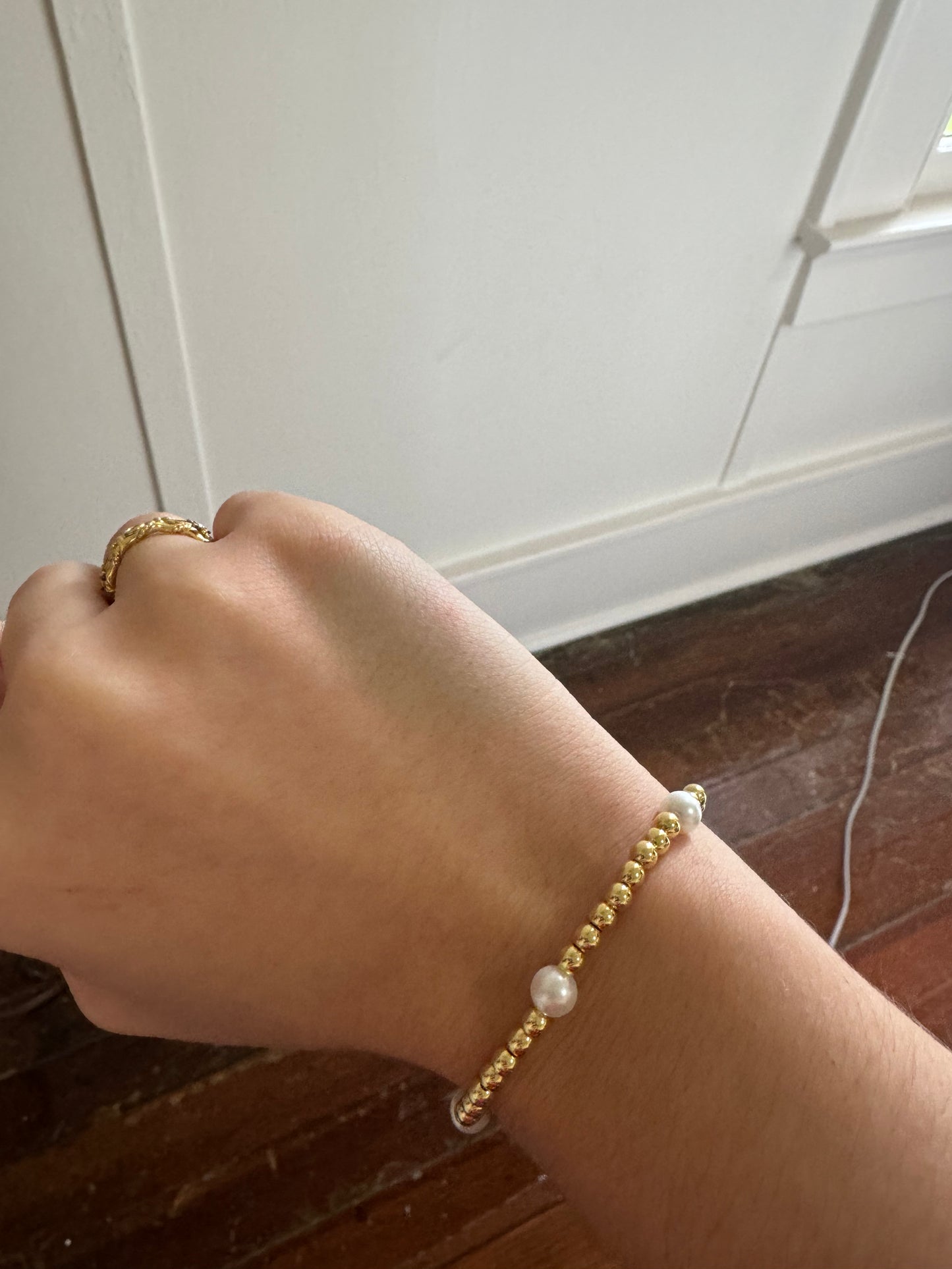 Pearl Beaded Bracelet