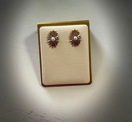 Rosette Earrings